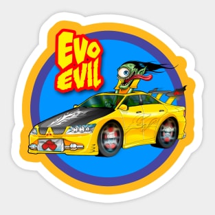 The Evo Evil Sticker